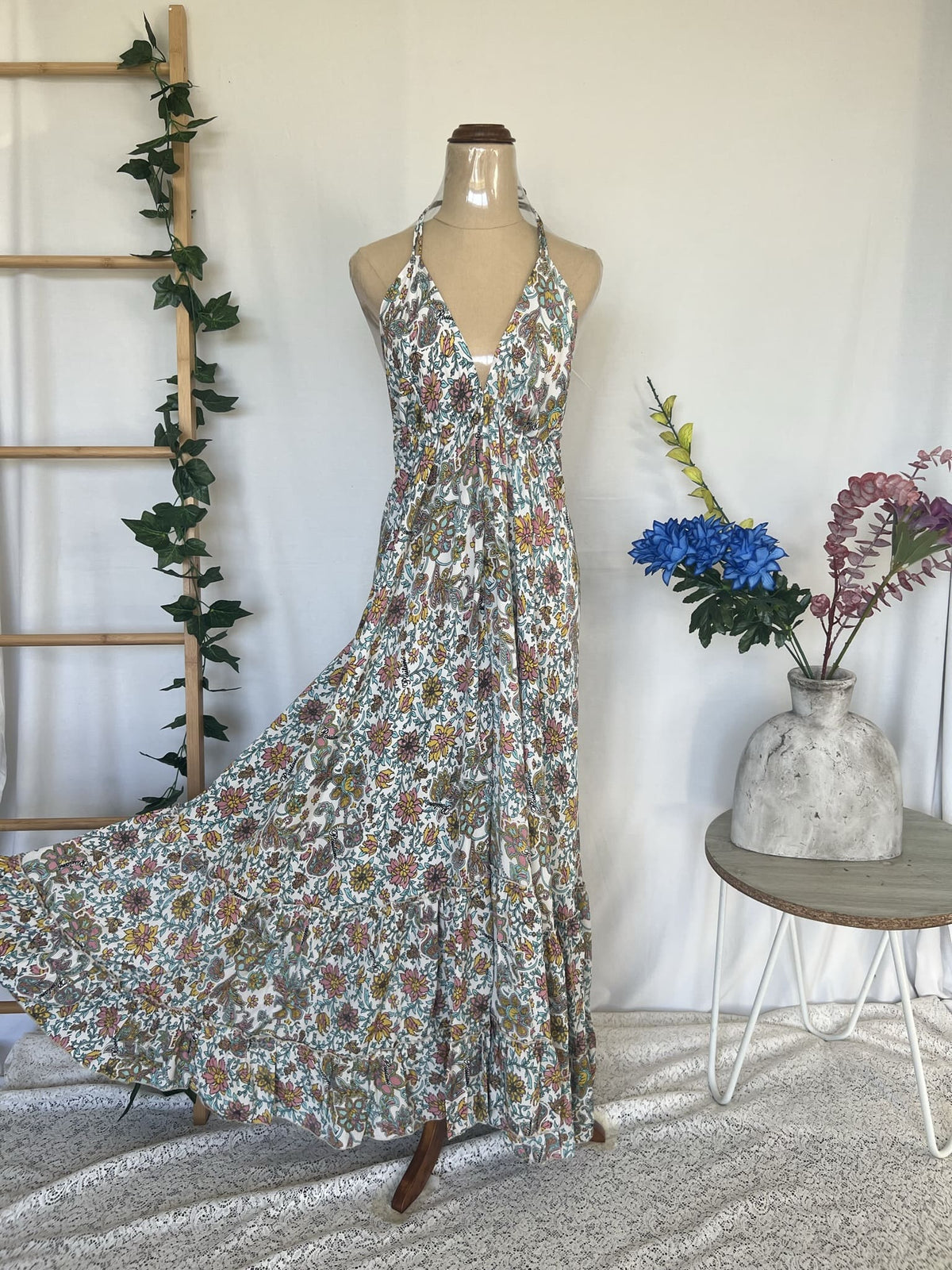 Gabe Maxi Dress in Floral
